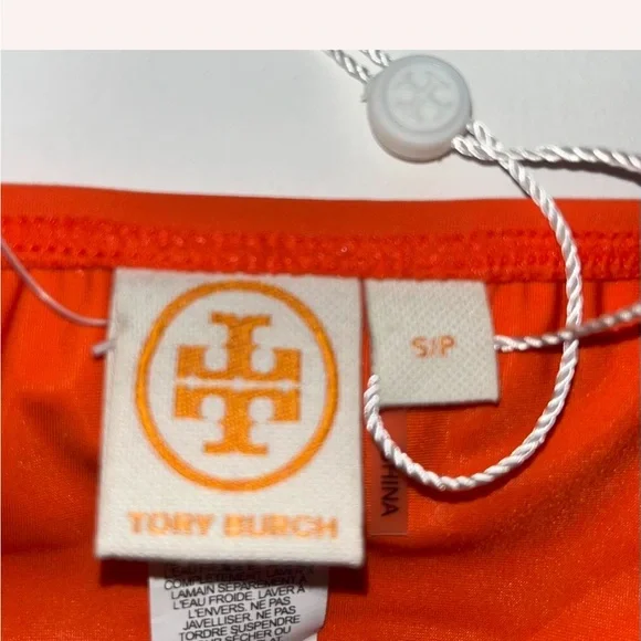 Orange Tory Burch low rise hipster bikini bottoms - Picture 6 of 6